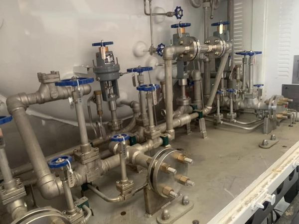PN50 LNG LOX LIN LAR LCO2 टैंक के लिए क्रायोजेनिक ग्लोब वाल्व -196 ~ + 80 °C तरल गैसों के लिए