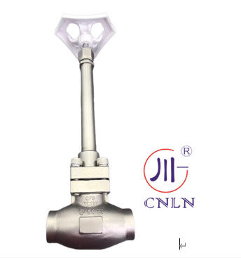 DN15 25 40 PN40 क्रायोजेनिक ग्लोब वाल्व -196 ~ + 80 °C एलएनजी LOX LIN LAR LCO2 टैंक के लिए