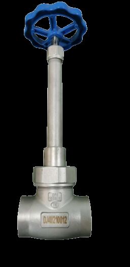 स्टेनलेस स्टील 304/316 क्रायोजेनिक ग्लोब वाल्व जिसमें 5.0Mpa अधिकतम दबाव और -196°C से +80°C तापमान सीमा है